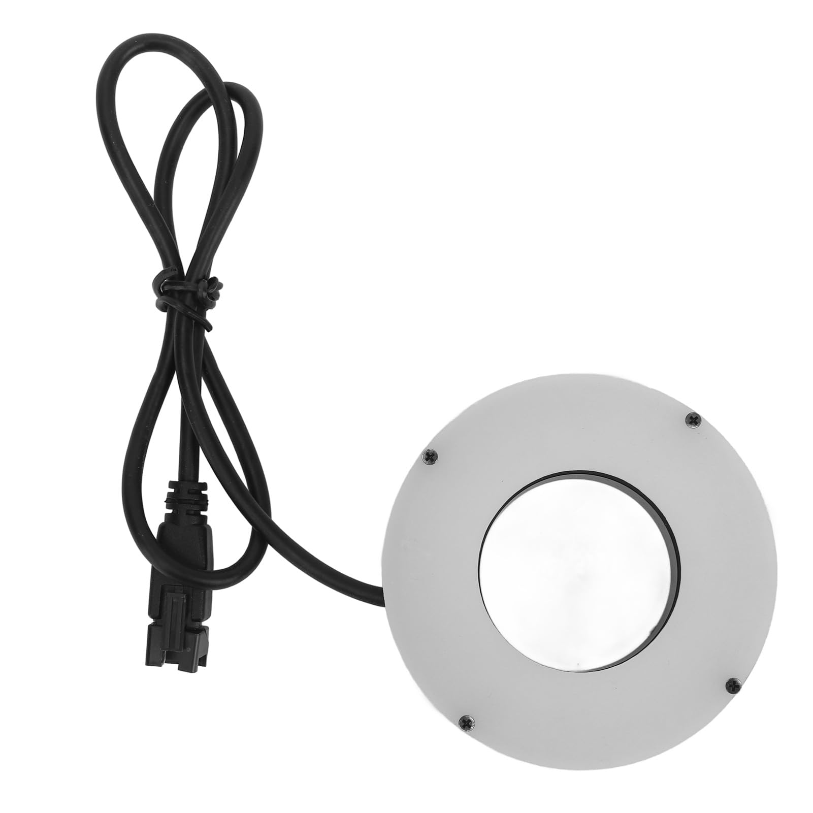 Microscopio Anillo de Luz LED Iluminación Duradera Ajustable para Microscopio Estéreo Binocular Industrial 70 Mm