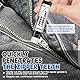 Allisway Zipper Lubricant, Zip Wax, Reißverschluss Wachs, Reißverschluss Reparieren, Schmieren Sie Alle Arten Von Reißverschlüssen, Geeignet für Outdoor-Geräte, Taschen, Bootspflege, 4 Stück