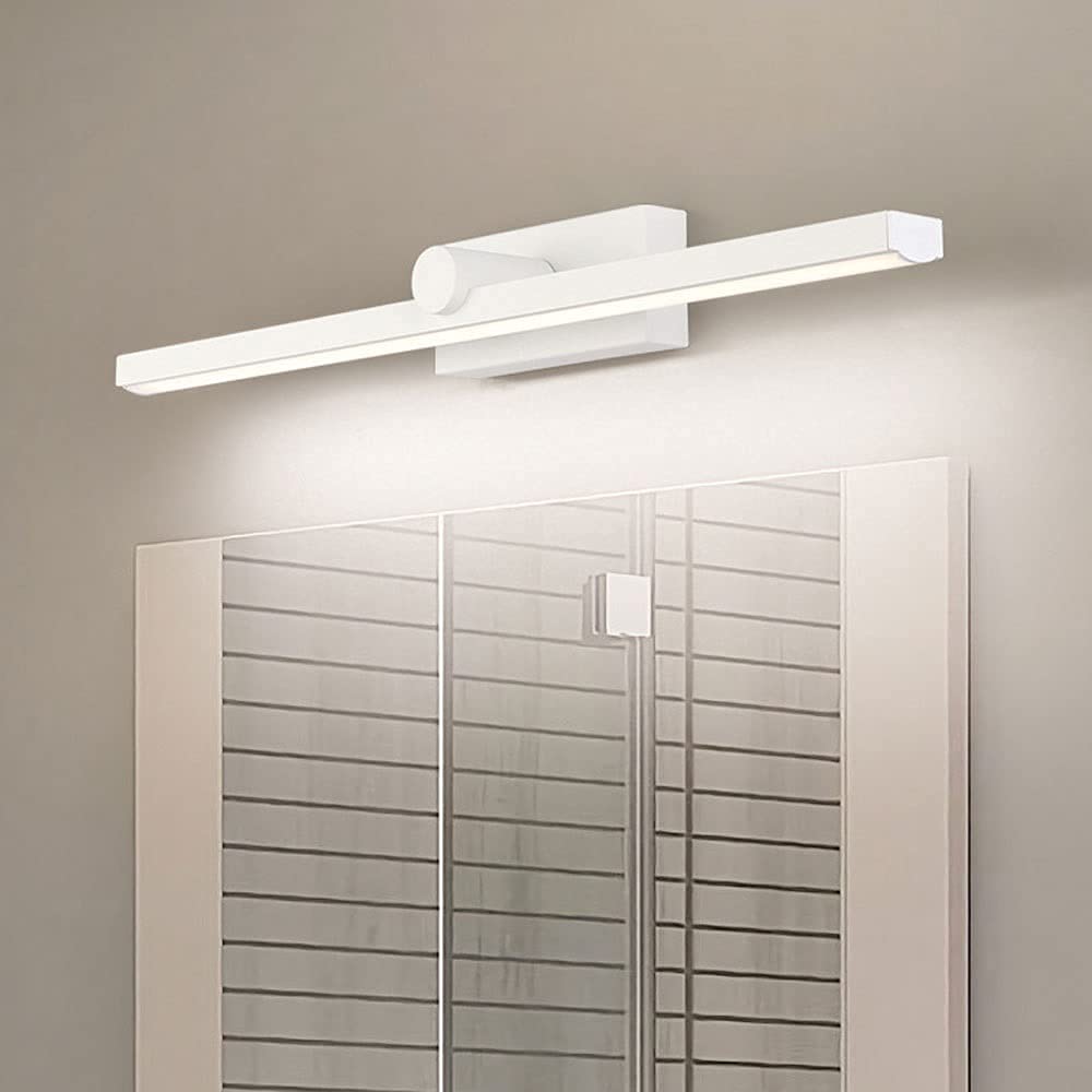 Spiegelleuchte für Badezimmer LED Spiegelleuchte Badleuchte Wandlampe Wandlampe Metall Weiß Spiegelleuchten über dem Spiegelschrank für die
