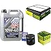 Produktbild Filter Set Inspektionspaket 5 Liter Liqui Moly Motoröl MoS2 Leichtlauf 10W-40 MANN-FILTER Luftfilter Ölfilter