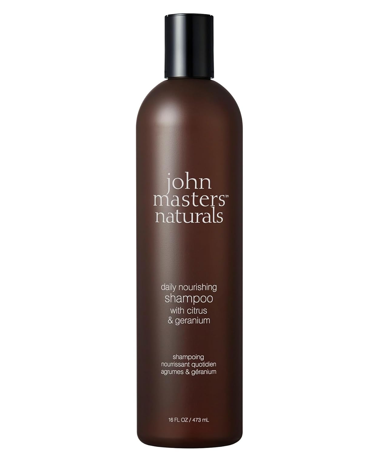 john masters naturals daily nourishing shampoo with citrus & geranium 473mL / 16FL OZ