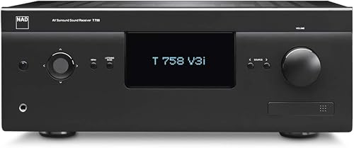 NAD T758 V3i AV receiver, Black