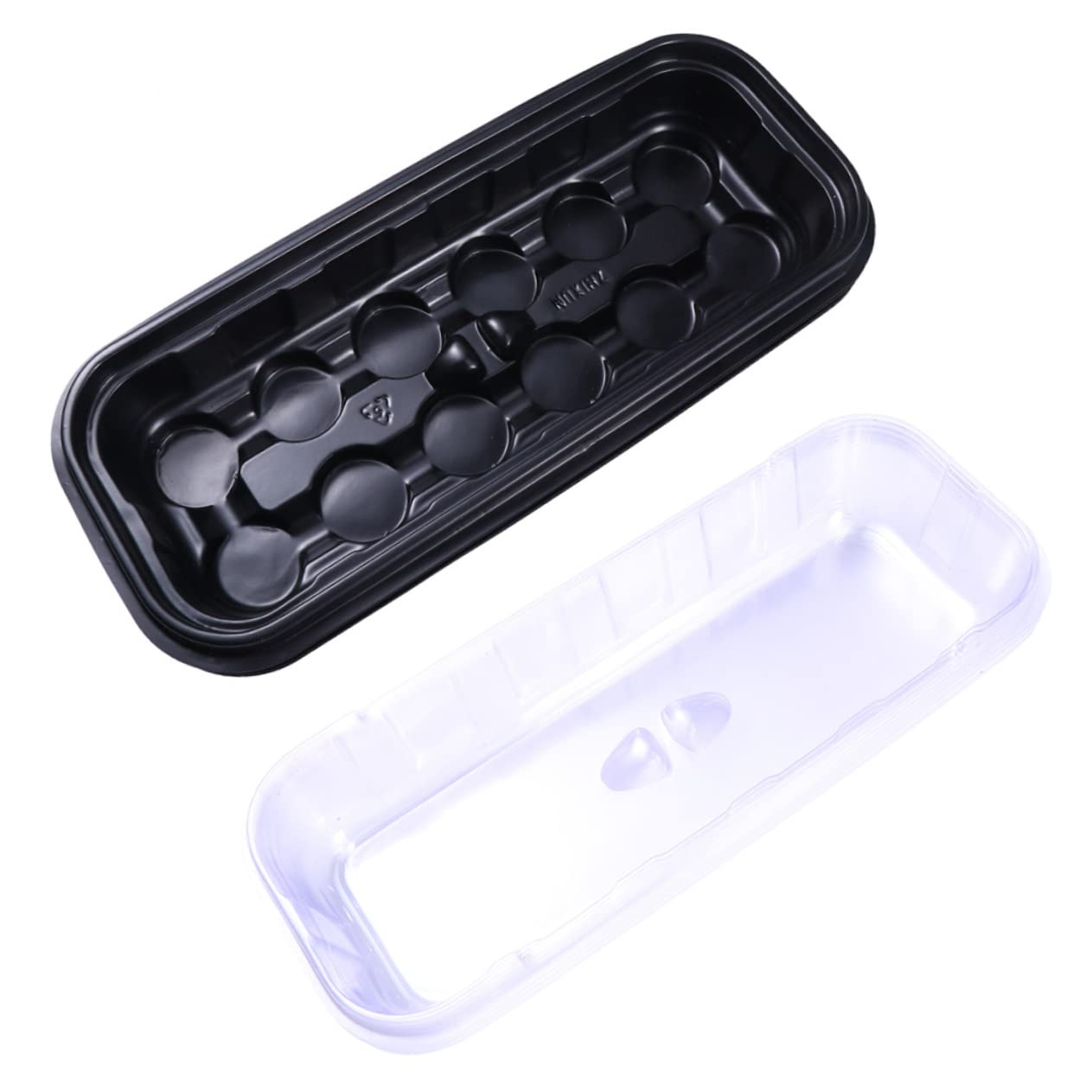 Abaodam 10 Set Vassoi per Germinazione Piante con Trasparente per Semina e Piantine in Casa