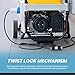 IronBox Electric NEMA L6-30R Locking Power Cord Connector- 30Amp, 250V, 3-Wire - Twist Lock Outlet Extension Connector - UL Listed Heavy Duty Electric Adapter for Industrial, Generator, Camper & More