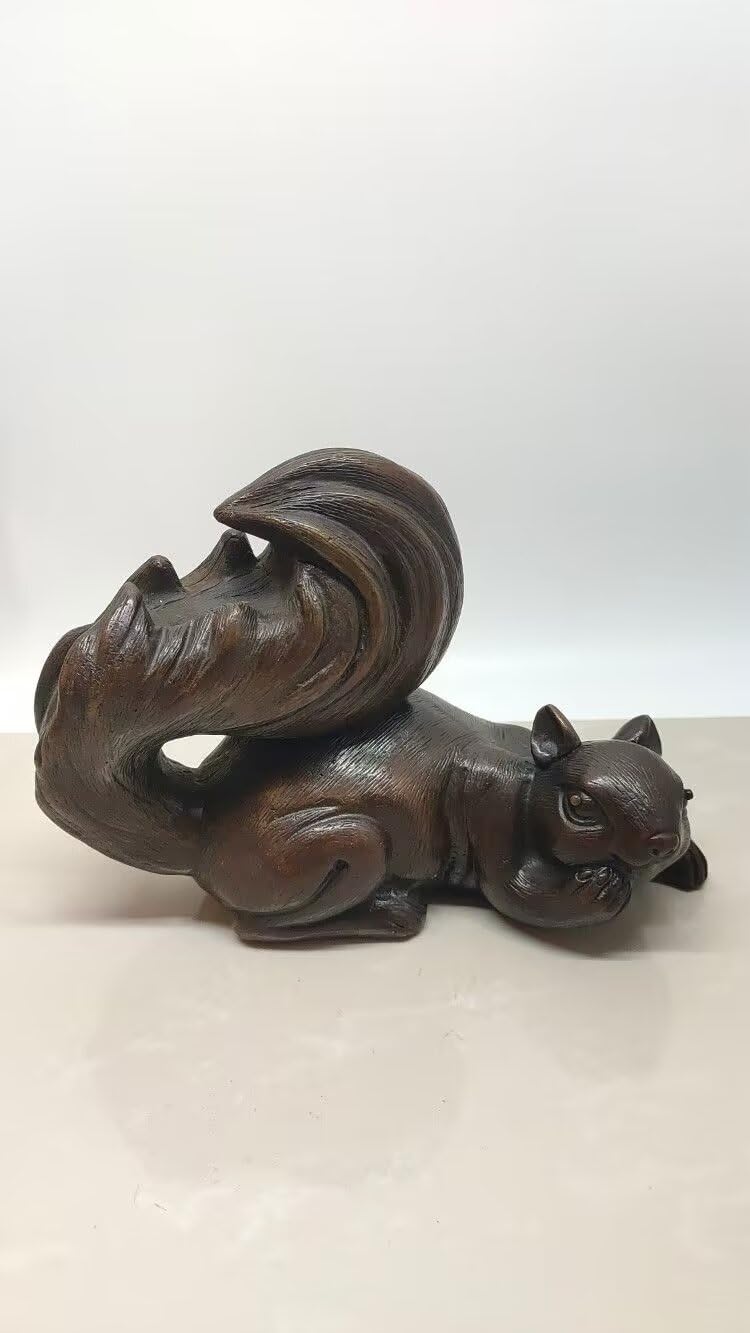 GLETSF Pure copper kirin a pair of statues home decorations animal decoration feng shui fortune,1*-18 * 18 * 23cm5.5kg