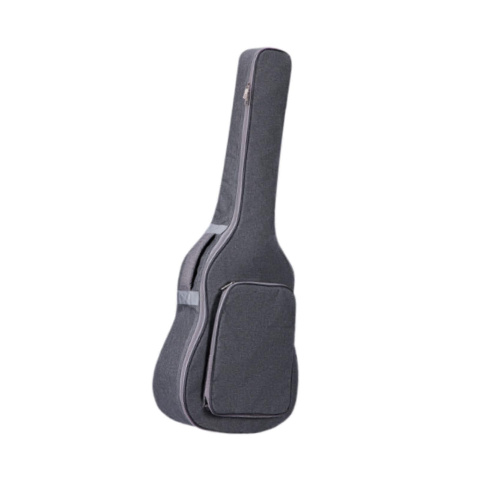 Custodia per chitarra acustica con tela e,grigio,107x45x13cm | resistente con eccezionale portabilità per tutti i giorni. Custodia elettrica da 41 pollici.