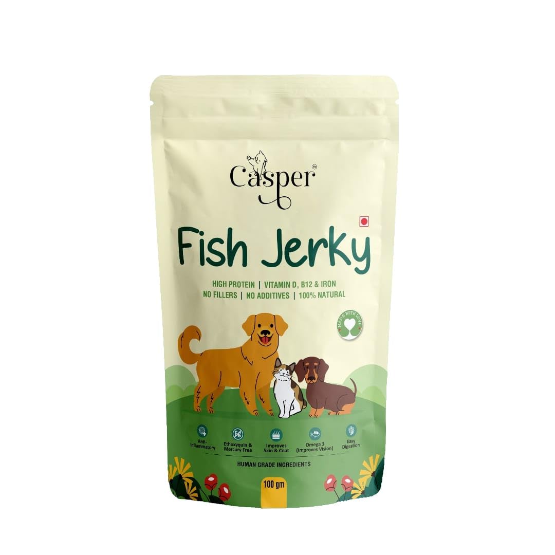 Cat Casper Fish Jerky Treats 100gms (B0D5DCH5XV) Amazon Price History, Amazon Price Tracker