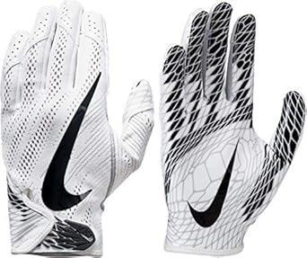 NIKE Football Glove - Vapor Knit 2.0 (White/White/Black, XX-Large