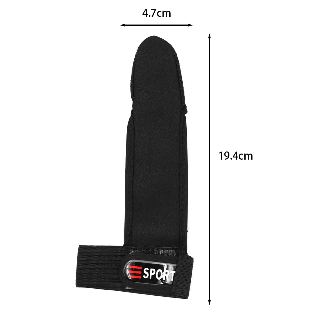 Namvo 2 pièces Confortable Unique protège-Doigts Unisexe élastique Doigt décrochage Indice de pêche Bande de Cuir Gant pour la pêche en Plein air