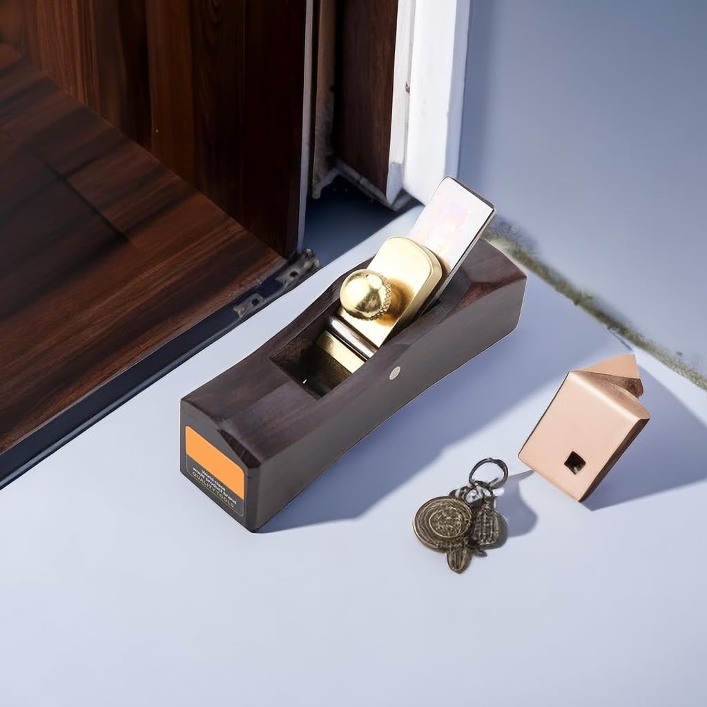 Mini herramienta de mano de cepilladora de madera, herramienta de mano de plano de madera de fondo de Plano de recorte de madera para carpintería artesanal de bricolaje, alisado de superficie de