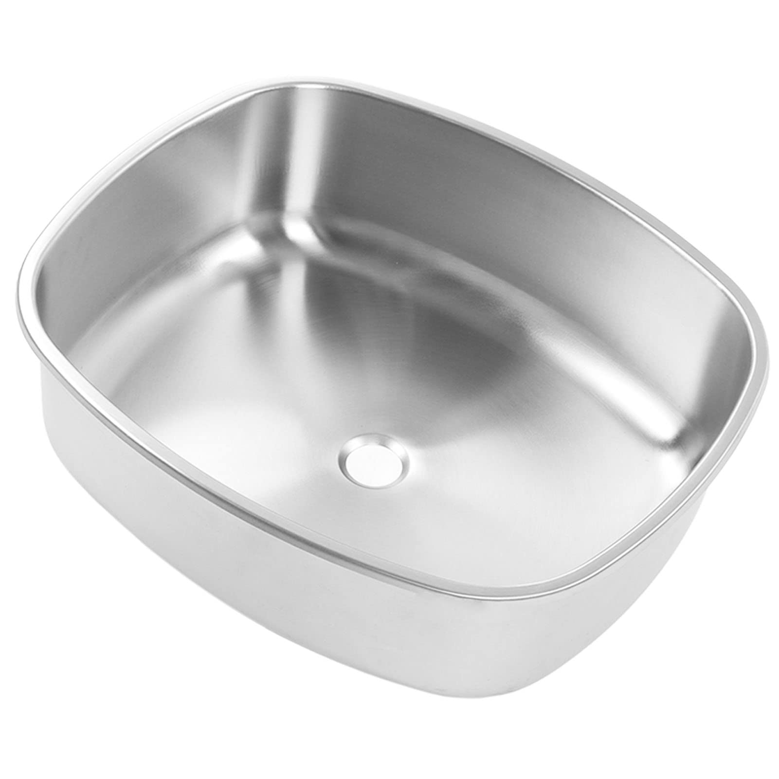 Fregadero de cocina bajo montaje Bediffer de acero inoxidable 304 para RV y yates