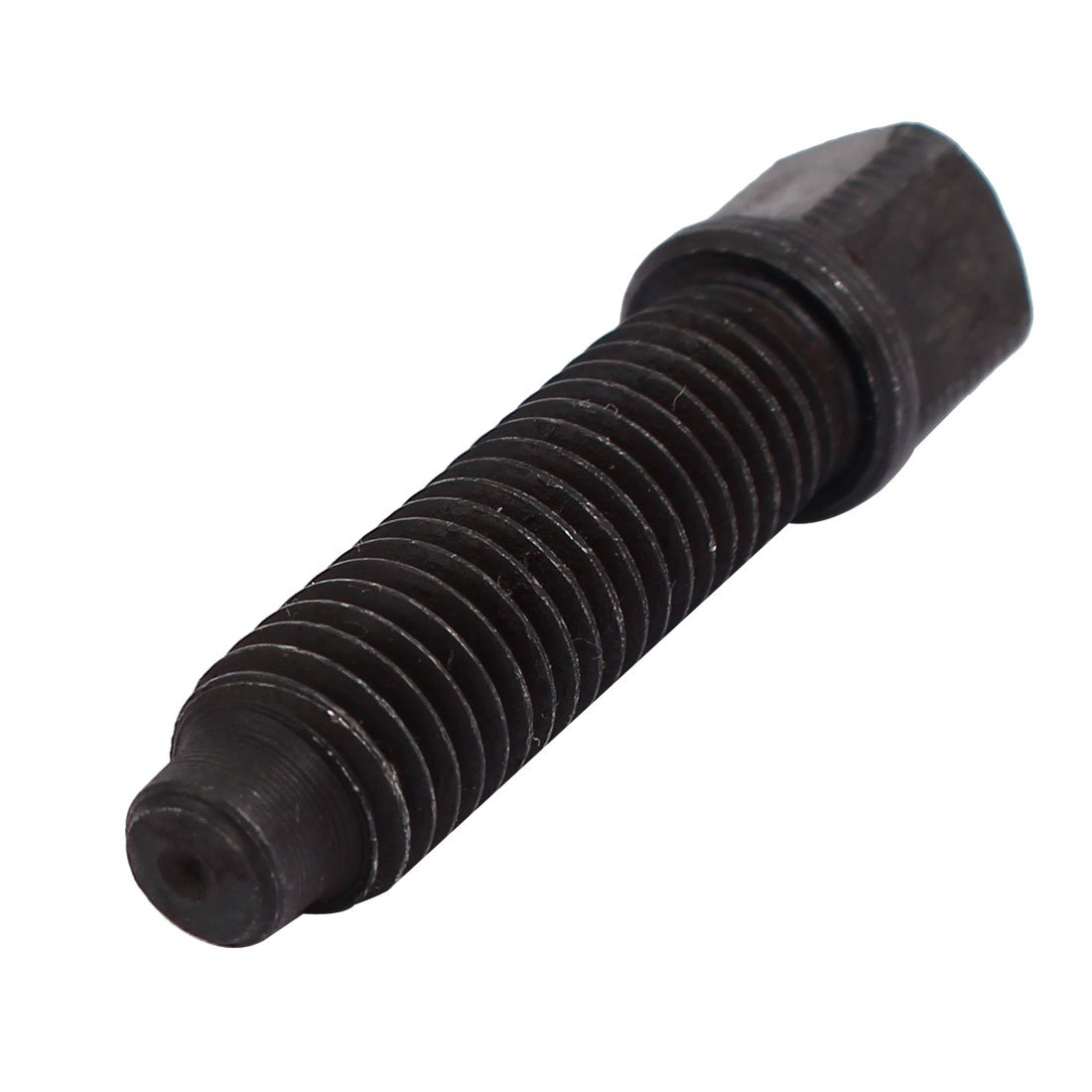 Aexit M10x35mm Carbon Screws & Bolts Steel Square Head Dog Point Machine Screw Bolt Square Head Bolts Fastener Black