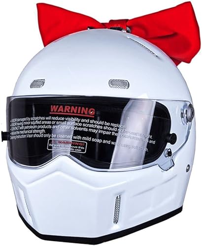 Miniatura 6 de HomeSoGood Bicicleta eléctrica sin deformación, casco de decoración de arco, accesorios de fácil instalación para modelar casco, lazo