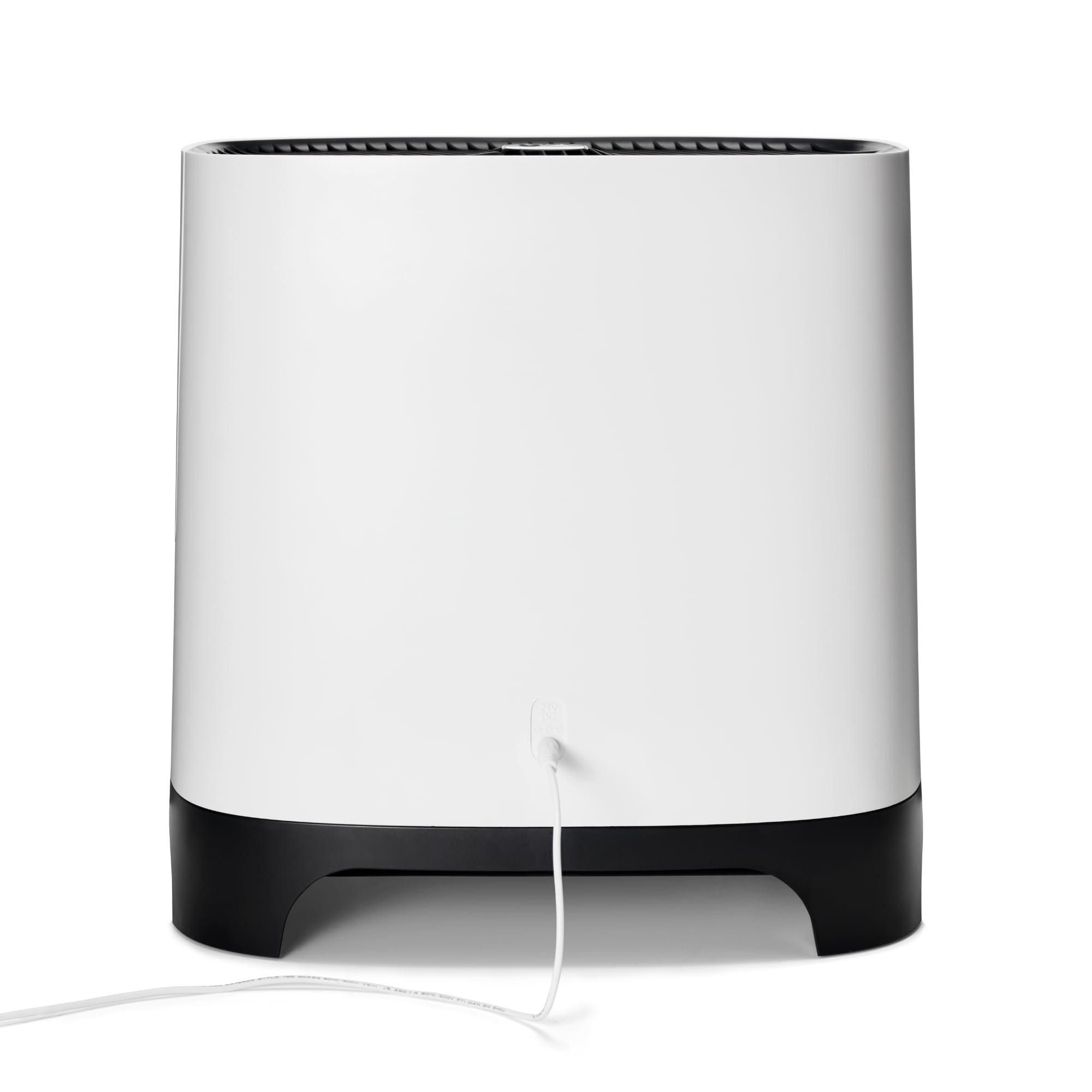 Meaco Armin Humidificador evaporativo de 300 ml, para habitaciones de hasta 44 m², depósito de 2,4 l, adecuado para agua blanda y dura, aire puro y óptimo humidificado, sin residuos blancos