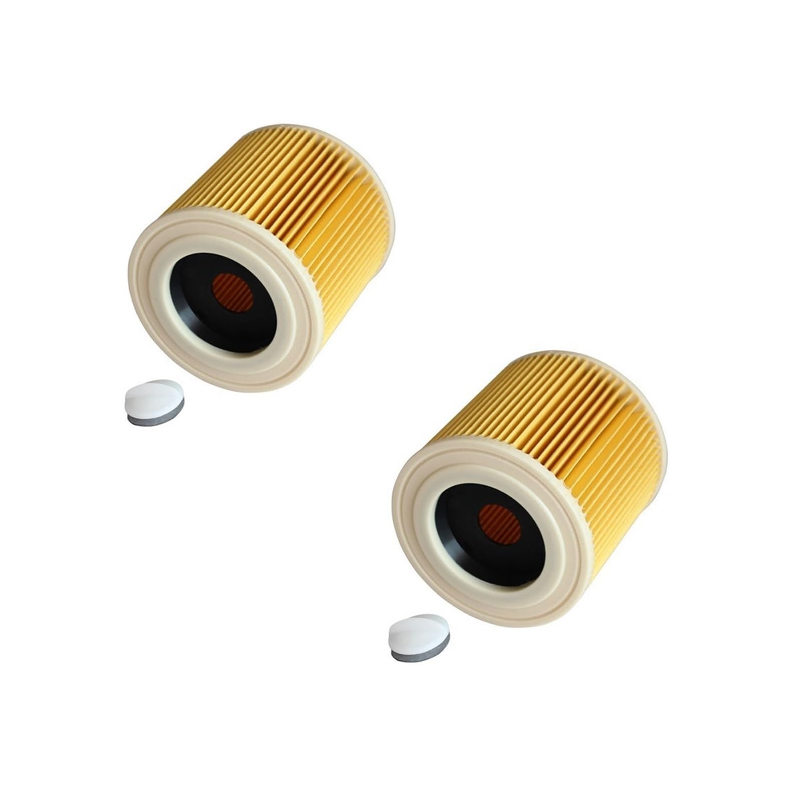 EEZII Wet Dry Hepa Filter Vacuum Cleaner Replace Parts，Compatible For Karcher，A2004/A2054/A2204/A2656/WD2.250/WD3.200/WD3(B)