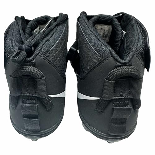 Nike Men's Force Savage Pro-2-D Detachable Football Cleats Shoes Black/White #BV3981-001 - Size Men's 163