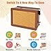 FOLENCER Wooden Cash Money Saving Box,Piggy Bank for Kids & Adults,10000 Savings Challenge Box,Coin Bank Toys Gift for 3-12 Year Old Boys & Girls (Upgraded 12 Amounts)