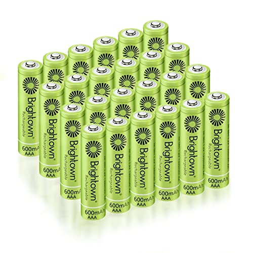Brightown Rechargeable AAA Batteries 600mAh NiMH