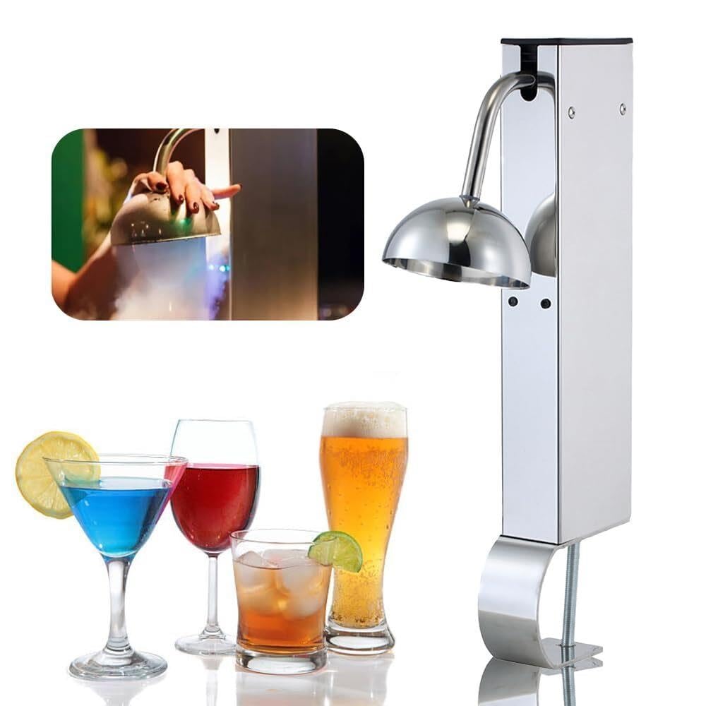 Enfriador de vaso comercial, 1 taza/6 segundos, acero inoxidable, for bar
