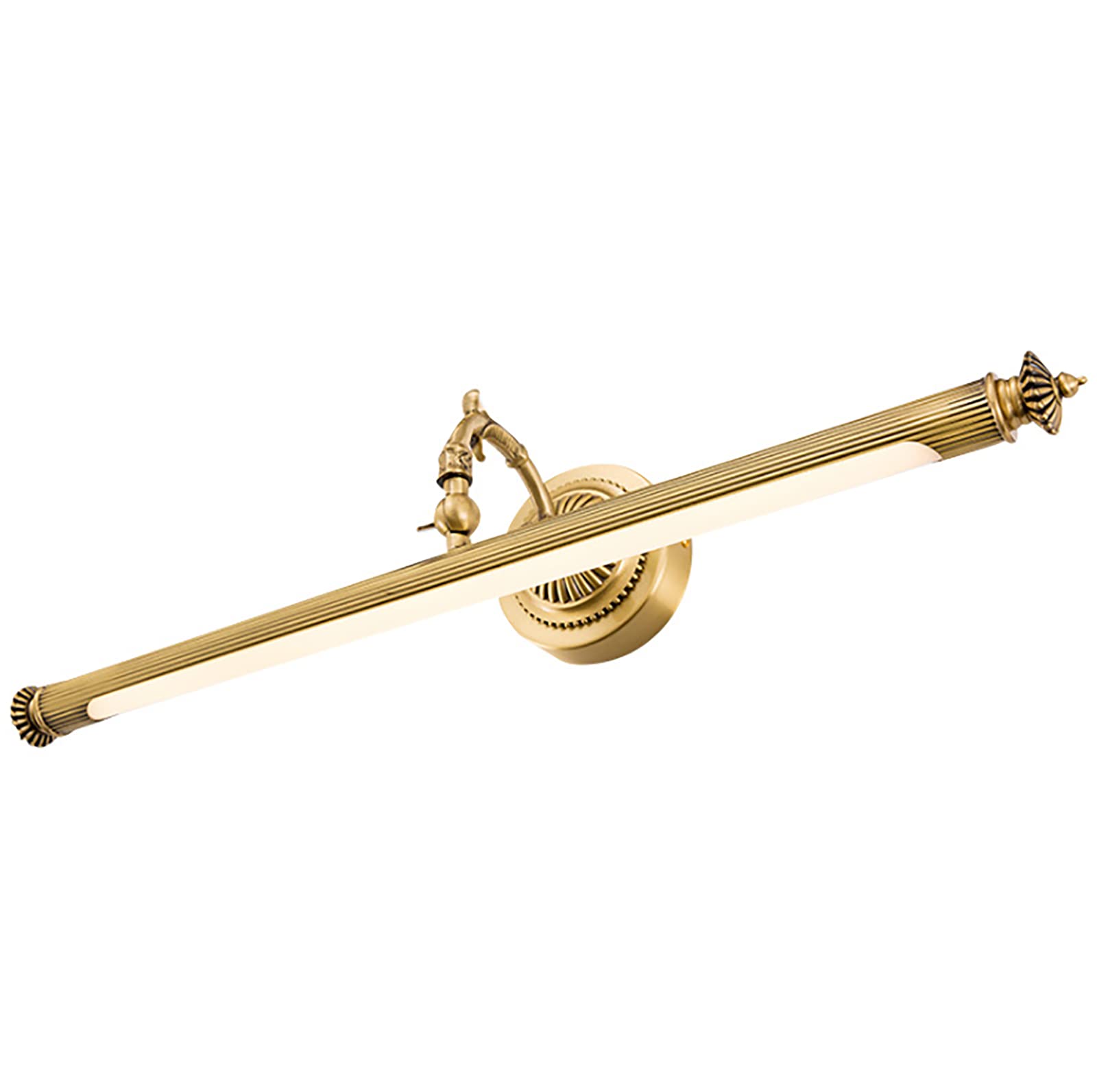 Lampe de miroir LED variable 10W de 63cm pour salle de bain moderne