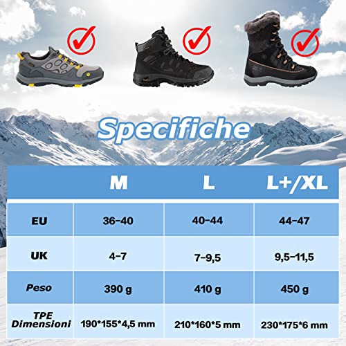 Lechin Ice Tacchetti Ramponi ad Artiglio a 19