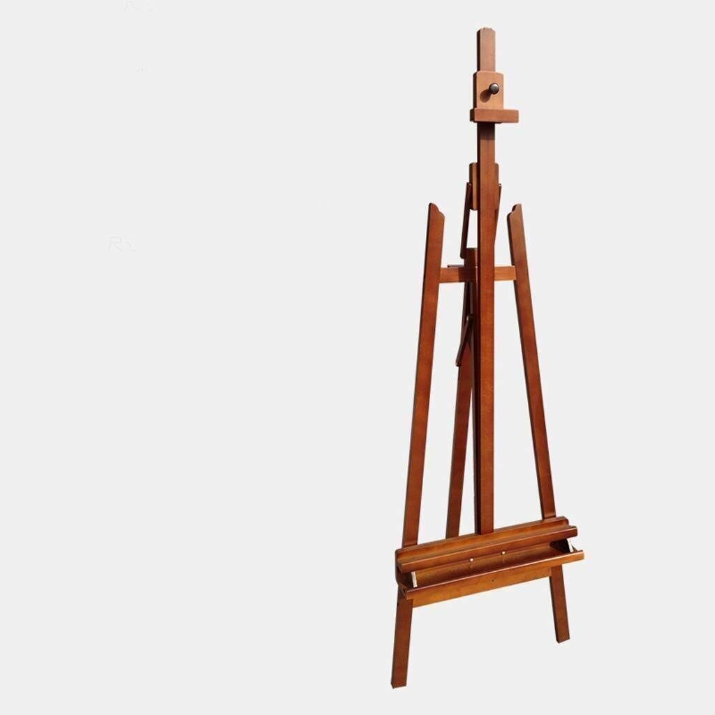 NGDFGR Easel Drawing Table Multi-Function Easel Foldable Sketch Easel Multifunction Ing Promotional Advertisements Solid Art Exhibitions Applicable Occasion Eucalyptus,