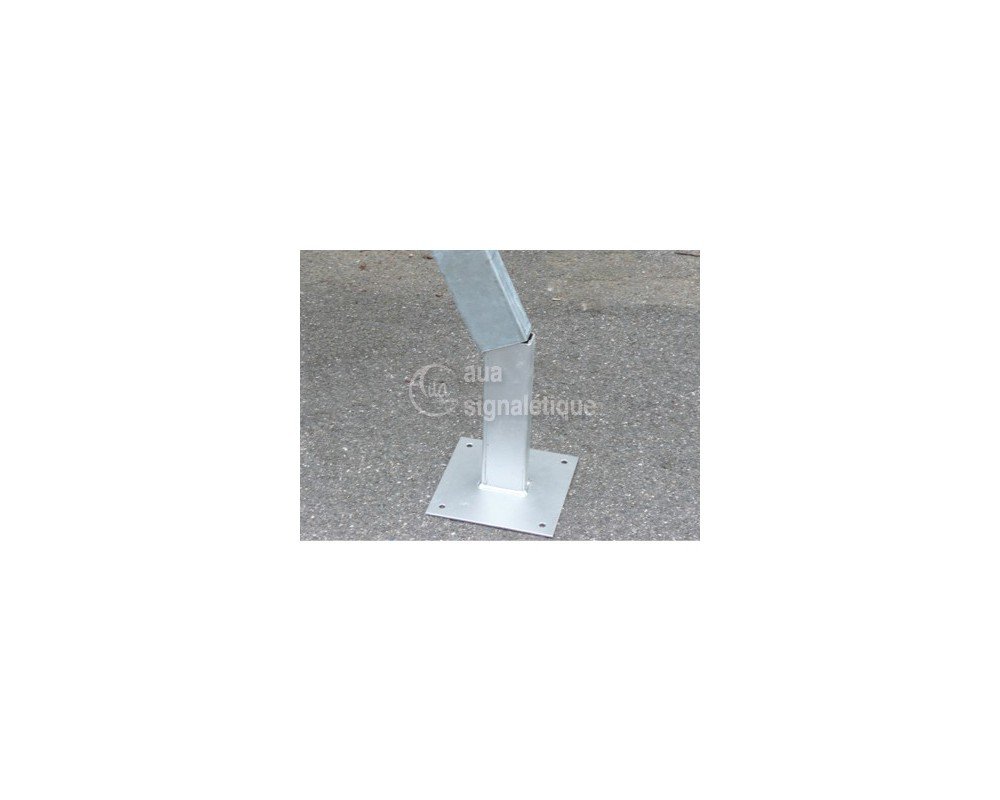 AUA SIGNALETIQUE - Fourreau platine 80X40 mm