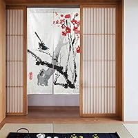LIGICKY Giapponese Noren Tenda Ristorante Corto Curtain Doorway