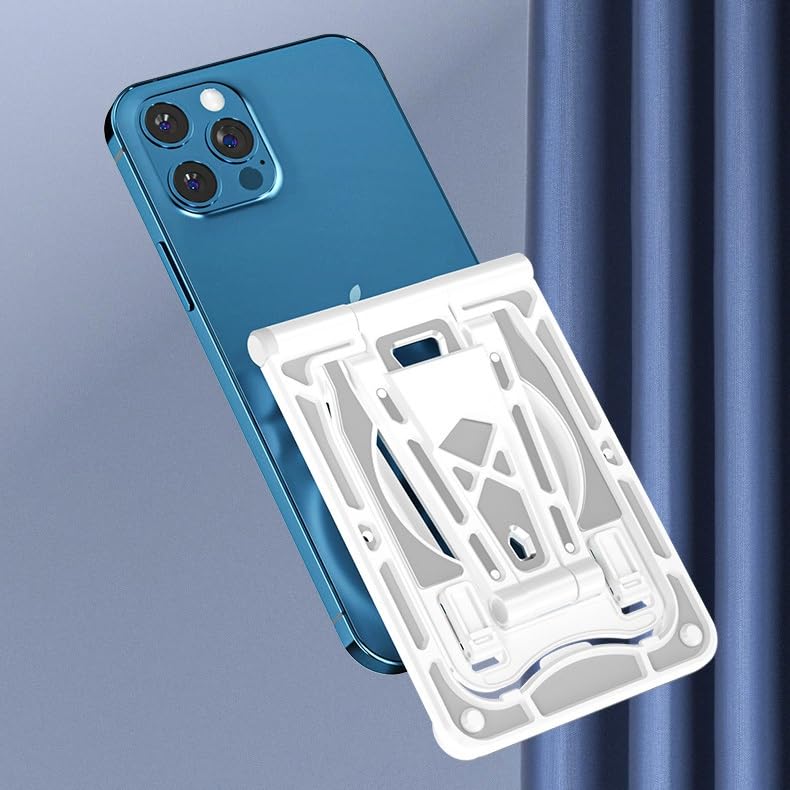 Soporte de aluminio duradero y universal para smartphones con diseño plegable premium 4