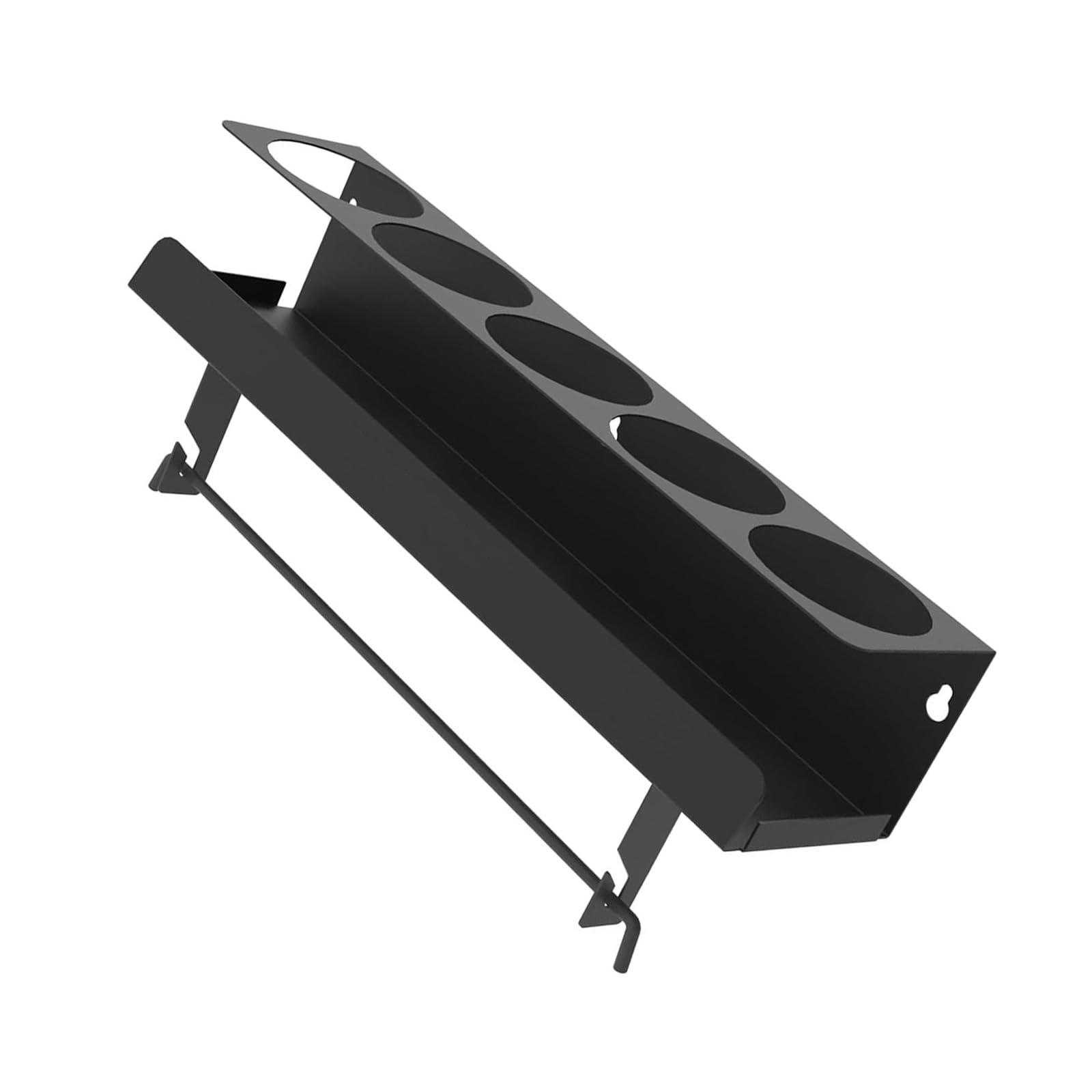 APGLSXY Space Saving Garage Shelf Holds 5 Aerosol Containers and Includes Built in Tissue Dispenser Heavy Duty Metal Garage Planner
