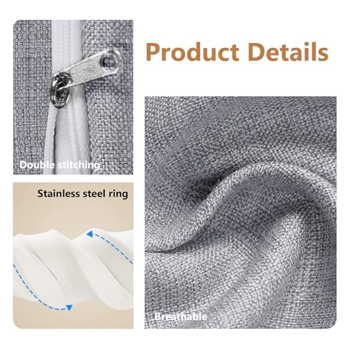 Coussin de banc sur mesure hautement élastique et stable gris