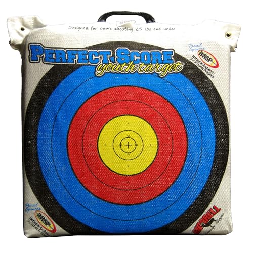 Image of Morrell Lightweight Outdoor Portable Youth Kids Range NASP Field Point Archery Bag Target with 2 Sides and 4 Shooting Spots for 30 Pound Bows