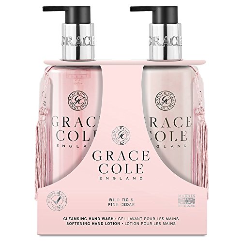 Grace Cole Wild Fig & Pink Cedar Hand Care Set 2 x 300ml
