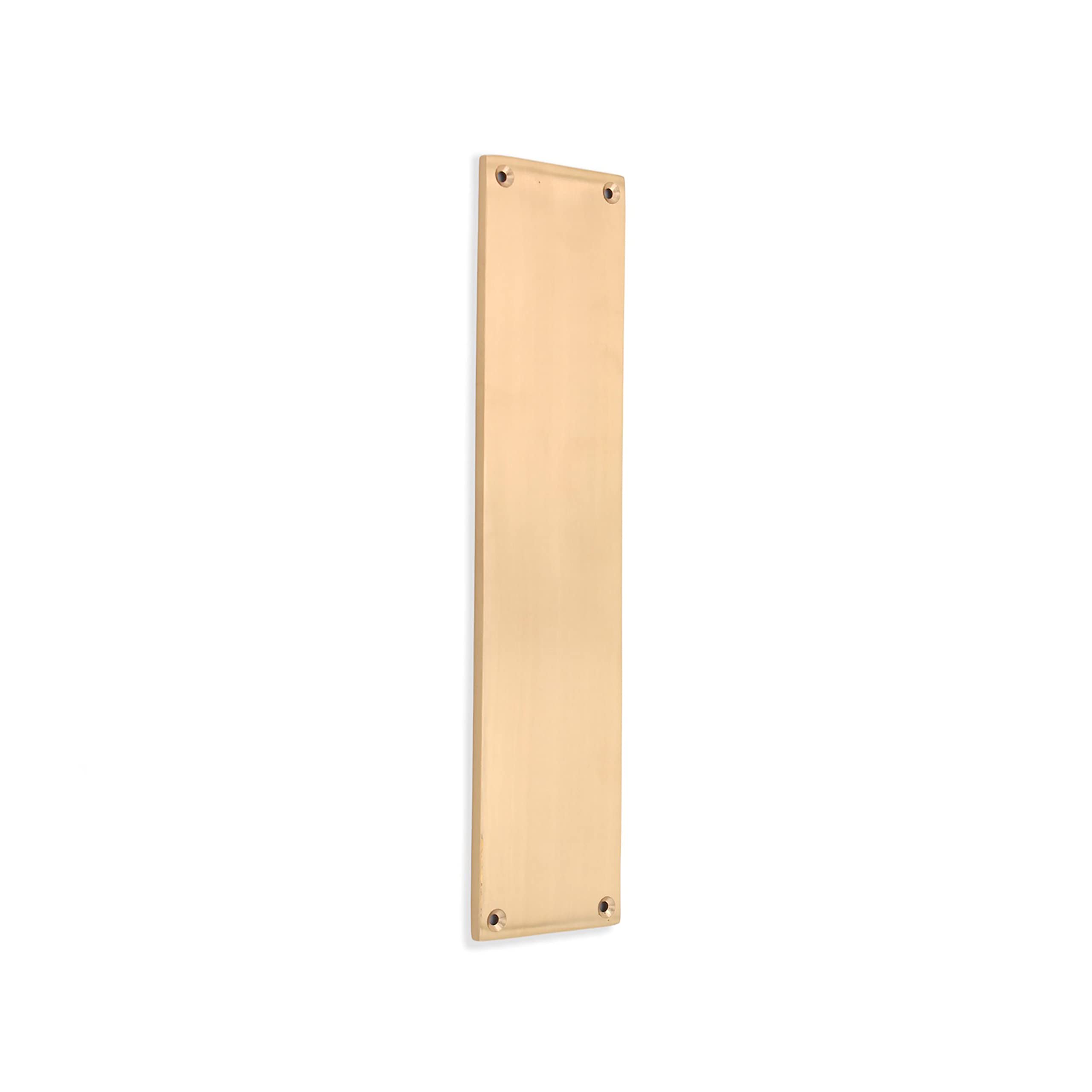Pomo Fijo Para Puerta De Entrada De Latón Forjado En