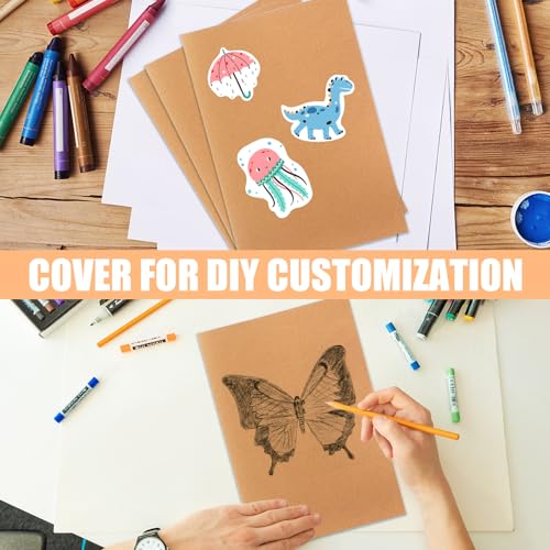 Cuadernos de papel liso para dibujar y escribir en tus viajes de exploración artística 5
