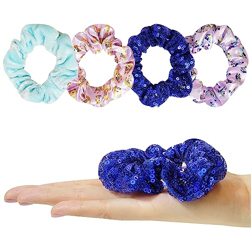 Bluey Hair Accessory Set: Brush & 4 Scrunchies for Kids - $6.99