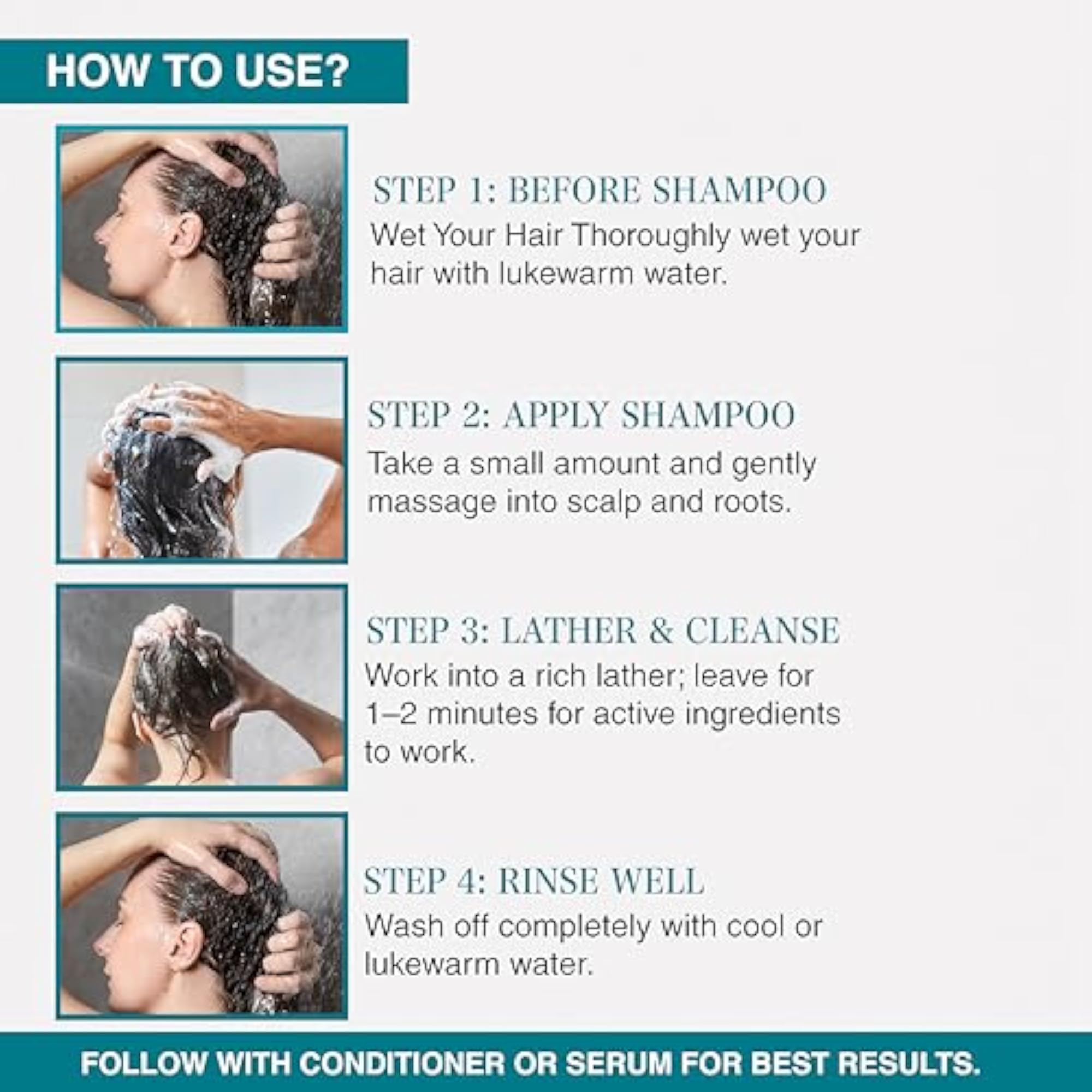 Hair Fall Control & Growth Combo: Shampoo + Regrowth Serum
