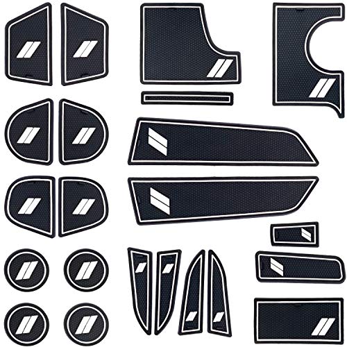 Set 22 piezas forro portavasos Dodge Charger 2015-2021 miniatura 1