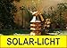 Produktbild 200 cm große Windmühle 3 Balkone, mit dickem Bitumendach, mit Windrad, Seitenruder, Windfahne, DREISTÖCKIG, WMB-RAD200bl-MS ,Windmühlen mit Licht, Windmühlen garten, mit Solarbeleuchtung, MIT SOLAR,