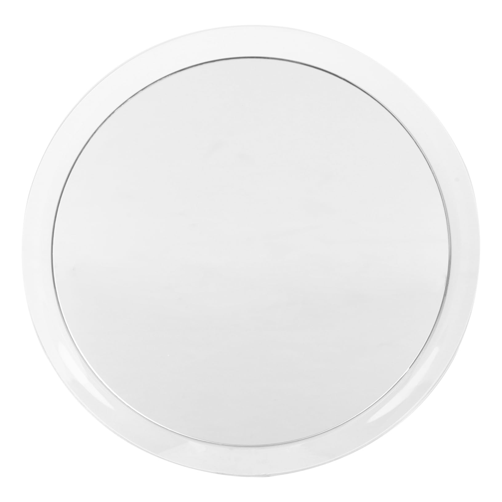 Miroir de maquillage mural grossissement 15x avec ventouse antidérapante en acrylique