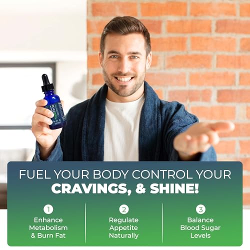 TrimTime – Advanced Weight Management Drops – African Mango & Maca Extract – Supports Metabolism, Curb Cravings & Boost Energy – Fast-Absorbing Liquid Formula – 1 fl oz