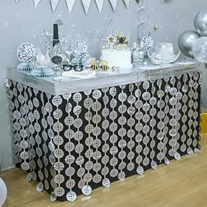 Loghohu 2er Disco Ball Tischröcke DY1810