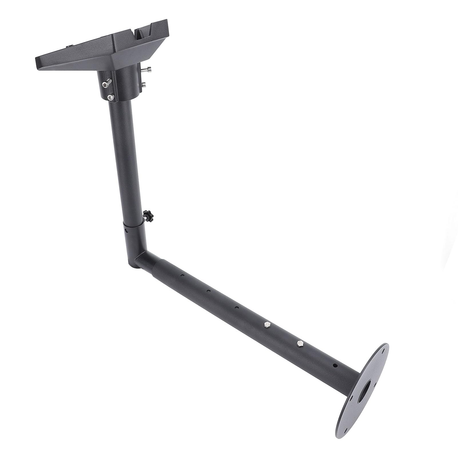 Satellite rectangulaire réglable Long Moup de murs pôle lourde avec adaptateur de tuyau pour le kit de montage Internet Gen 3 V4