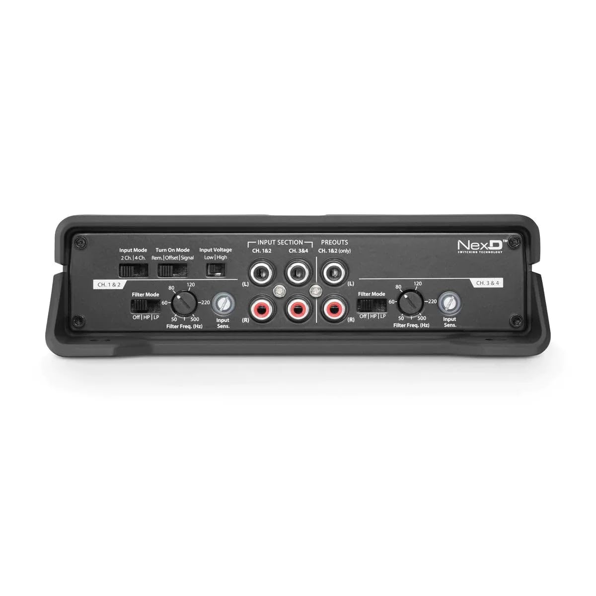 Amazon.co.jp: JL AUDIO 4ChクラスDフルレンジアンプ 400W JD400