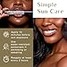 BLACK GIRL SUNSCREEN Make It Pop Sungloss for Women - Lip Gloss with SPF 50, Sun Protection for Skin, Hydrating & Moisturizing Care, Adds Shine - Clear Skies, 0.13 fl oz