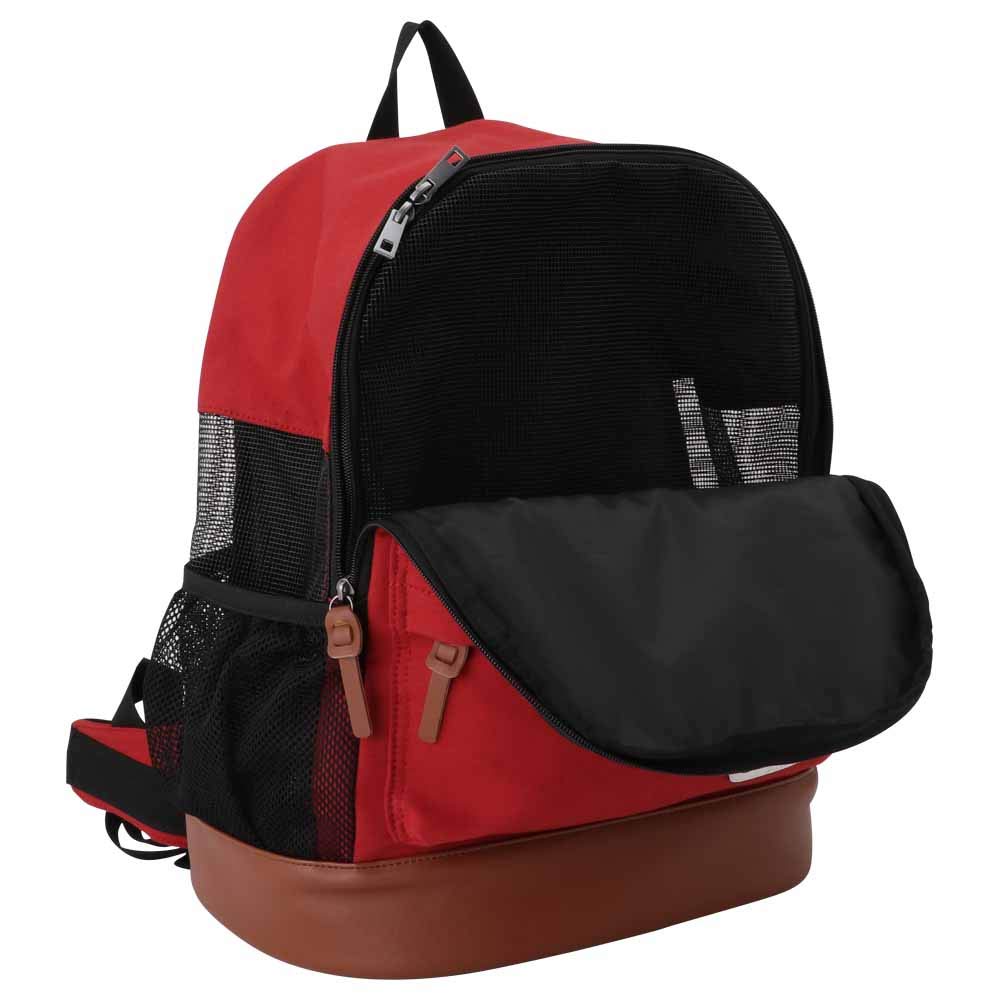 OUTDOOR ペットリュック メッシュタイプ レッド 犬猫用 M Amazon.co.jp: OUTDOOR ペットリュック メッシュタイプ レッド
