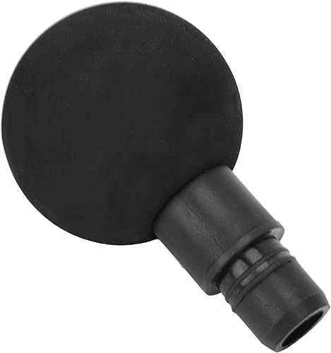 YUYTE Cabezal masajeador muscular de 0.748 in de diámetro, cabeza de pistola de masaje, aplicador de tejido profundo, cabezal de masaje de percusión