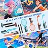 Switch 2 Sports Zubehör Set, Switch Sports Mega-Set (13-in-1) - Perfekte Familien-Partyspiele mit interaktivem Spielespaß | Inkl. Tragetasche & Zubehör für Sportparty | Kompatibel mit Switch 2 Konsole