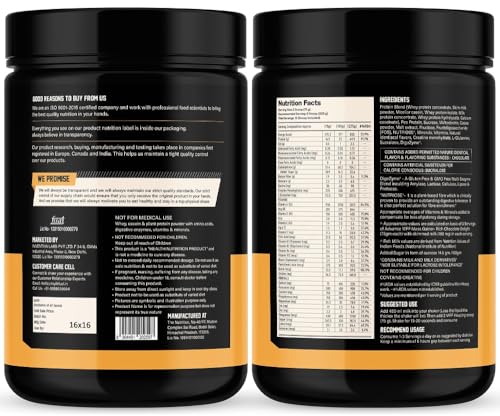 Image of MyFitFuel MFF High Protein Mass Gainer 1 kg (2.2 lbs) Double Rich Chocolate