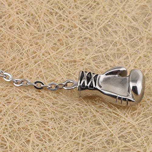 Image of Rocky Inspired Boxing Gloves /Biker Metal Keychain Key Chain for Car Bikes Key Ring